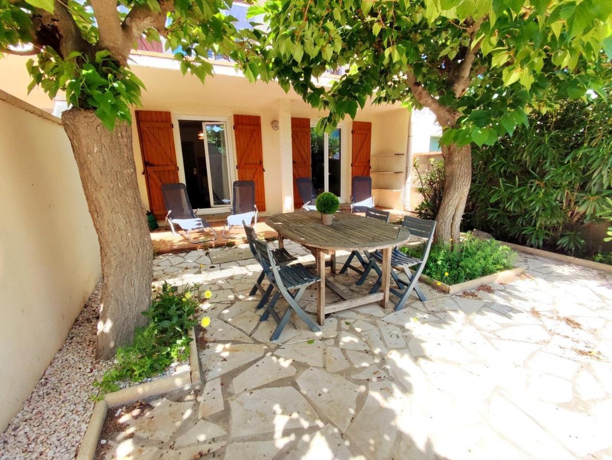 Appartement Calme Avec Jardin Privatif - 3 - Canet-en-Roussillon Kültér fotó